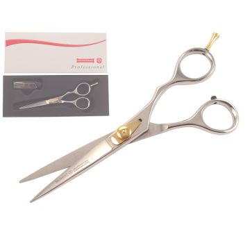 Mundial Golden Series 5.50" Ergonomic Hairdressing Scissors