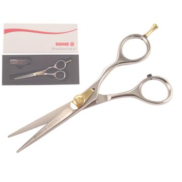 Mundial Golden Series 6" Ergonomic Hairdressing Scissors