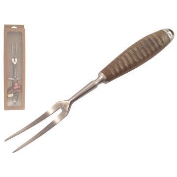 Mundial Olivier 7" Curved Tines Carving Fork