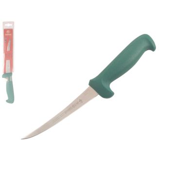 Mundial 56076GR 6" Curved Semi-Stiff Boning Knife (Green Handle)