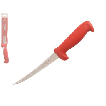 Mundial 56076RED 6" Curved Semi-Stiff Boning Knife (Red Handle)