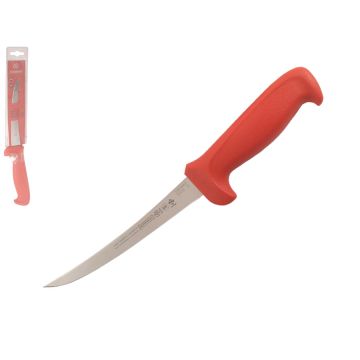 Mundial 5600 Series 6" Curved Flexible Boning Knife (Red Handle)