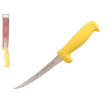 Mundial 5600 Series 6" Curved Flexible Boning Knife (Yellow Handle)