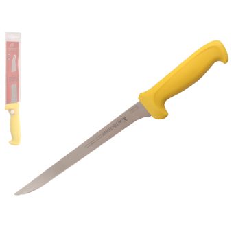 Mundial 5600 Series 8" Narrow Flexible Boning Knife (Yellow Handle)