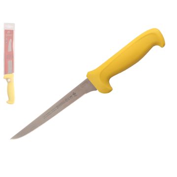 Mundial 5600 Series 6" Narrow Stiff Boning Knife (Yellow Handle)