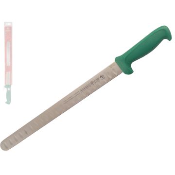 Mundial 5600 Series 12" Hollow Edge Slicing Knife (Green Handle)