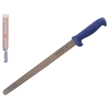 Mundial 5600 Series 14" Serrated Edge Slicing Knife (Blue Handle)