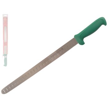 Mundial 5600 Series 14" Hollow Edge Slicing Knife (Green Handle)