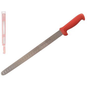 Mundial 5600 Series 14" Hollow Edge Slicing Knife (Red Handle)