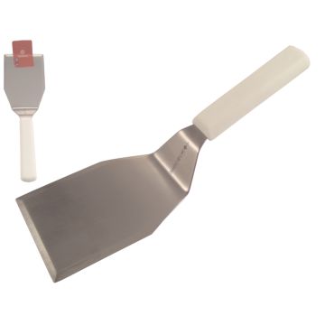 5687 5"x4" HAMBURGER TURNER WHITE