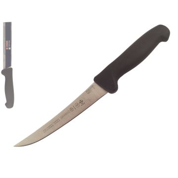 Mundial MundiGrip 5" Curved Boning Knife (Black Handle)