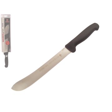 Mundial MundiGrip 10" Butchers Steak Knife (Black Handle)