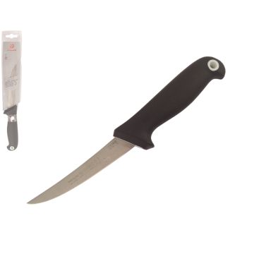 Mundial UtraGrip 5" Curved Stiff Boning Knife (Black Handle)