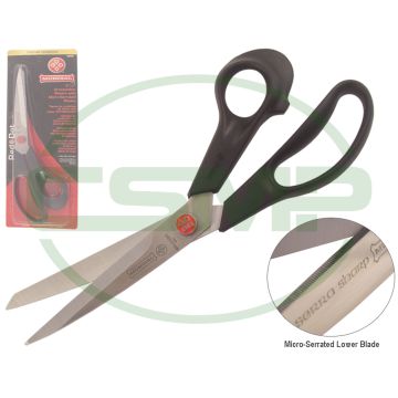 690 9-1/2"SERRATED SHARP SCISSOR MUNDIAL RED DOT