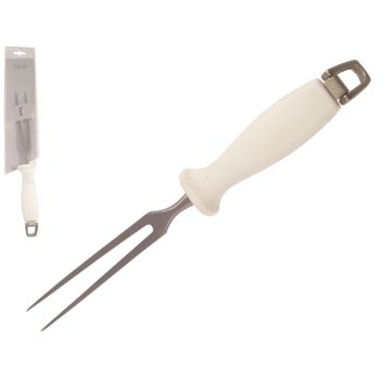 ZEVA INDUSTRIAL CARVING FORK WHITE