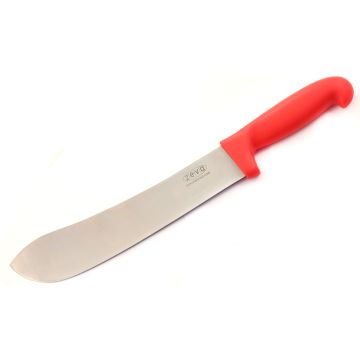 ZEVA INDUSTRIAL 10" BUTCHERS KNIFE RED