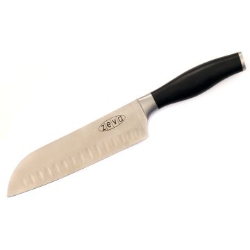 ZEVA SMOOTH GRIP POM 7" SANTOKU HE KNIFE